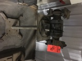 Craftsman double end grinder on stand.