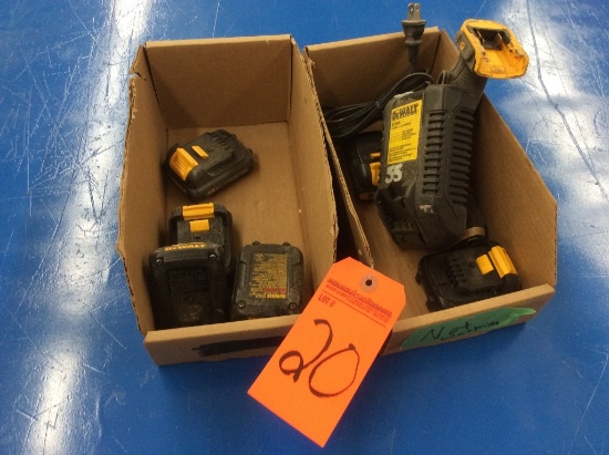 DeWalt batteries & parts.