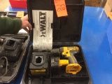 DeWalt 12 volt cordless drill w/ charger & case.
