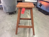 Maple Mission stool.