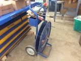 Steel band cart w/ tools.