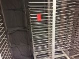 Drying rack; metal.