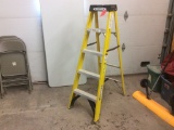 Werner 5' fiberglass step ladder.