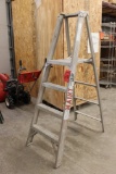 Aluminum 6' step ladder.
