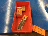 Box with measuring devises.