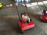 MBW plate compactor w/ Honda 5 1/2 hp gas engine.