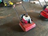 MBW plate compactor w/ Honda 5 1/2 hp gas engine.