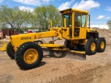 John Deere 570-A motor grader; cab w/ heat; articulated; 14ft side shift moldboard; 13.00 x 24