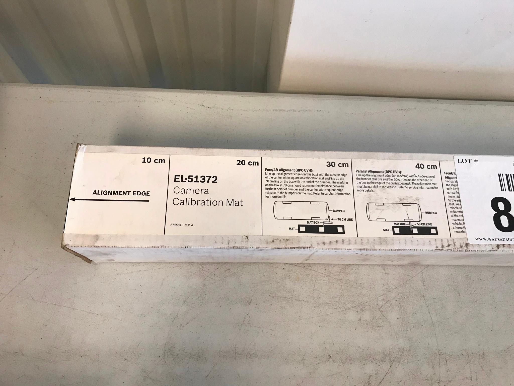 Bosch EL51372 camera calibration mat. Proxibid