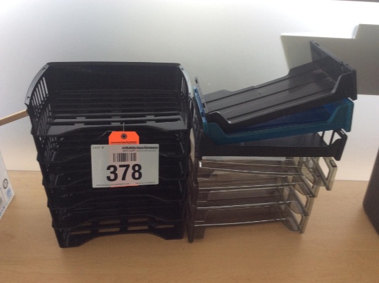 Lot of desk organizers.