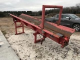 Morbark 16' log trough outfeed conveyor w/ hydraulic drive; (Not Installed).