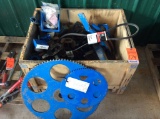 Lot of Patz barn cleaner parts.