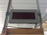 Electronic board counter above West Plains.