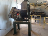 NYB Series 20 GI Size 294LS blower w/ 20 hp. motor w/ infeed pipe & Y valve & discharge pipe..