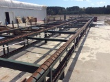 8' x 71' 3-strand green chain w/ H78B chain w/ electric drive & electric operated tie run-off.