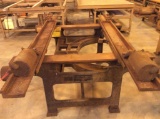 Bell clamping table.