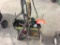 Oxygen acetylene torch set.