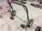 Snowmobile dolly.