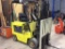Hyster Mod. E50XL-27 electric forklift; side shift; 4,500 lb. capacity; 187