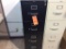 Hon 4-drawer black letter file.