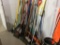 Brooms; squeegees; shovels; rakes.