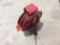 Lincoln retractable hose reel w/ hose.