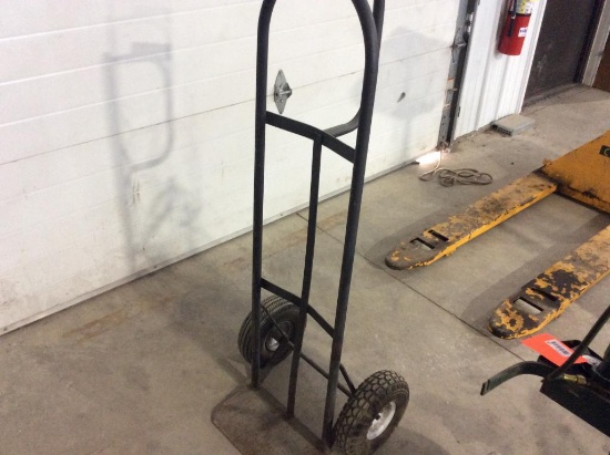 2-wheel cart.