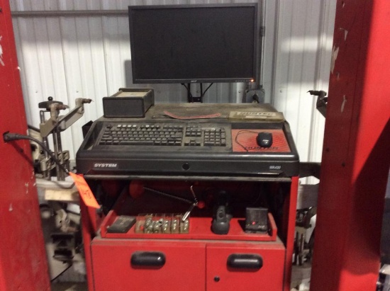 Hunter DSP 400 front end alignment machine w/ WA430 station w/ all updates.