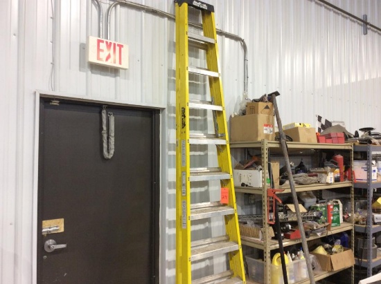 Rock River 10' fiberglass step ladder.