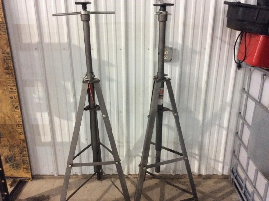 2 - Pittsburgh 2-ton safety stands.