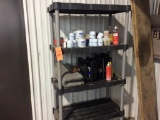 Oil filters & plastic rack.