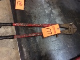 Bolt cutter.