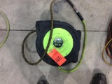 Flexzilla 50 air hose reel & hose.