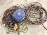 Chicago retractable cord reel cord & water hose.