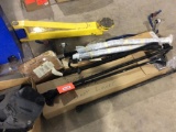 Assorted Ford Mustang parts.