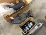 Assorted Motorcycle parts.
