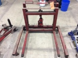 Dual wheel dolly.