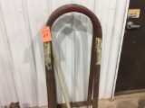 Split rim tire cage.