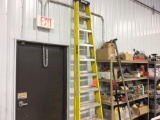 Rock River 10' fiberglass step ladder.