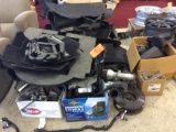 2016 Subaru STI stock assorted parts & accessories.