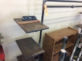 Pipe display rack & bookcase.
