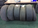 6-assorted good tires.