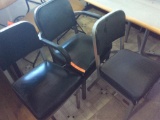 4-green chairs.