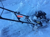 Poulan lawn mower; Briggs engine.