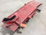 Foot operated motorcycle lift.