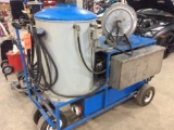 Beaver B 5/2000 hot water high pressure washer; kerosene or diesel fuel oil fired.