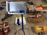 Wheel weight roll weight measuring devise.