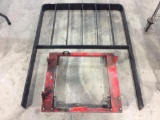 Forklift rack & cart.