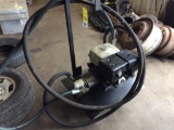 Hydraulic test pump w/ Honda 13 hp. gas engine.