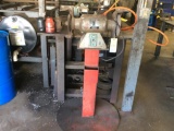 Buffalo Mod. 10-D 2 hp. Double end grinder on stand; 1ph.; s/n S0294.